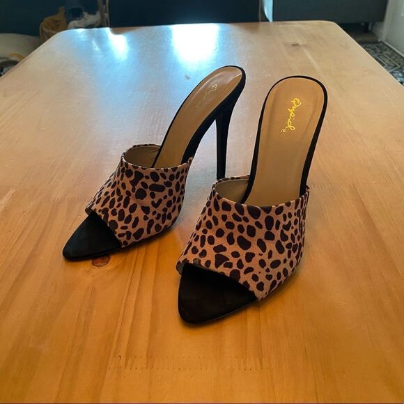 Qupid pointed kitten heels - Picture 7 of 13